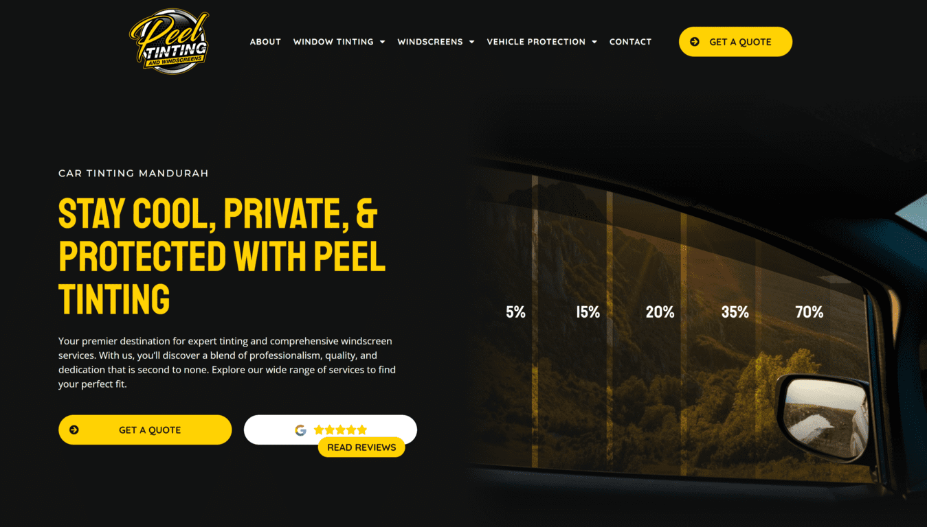Peel Tinting & Windscreens